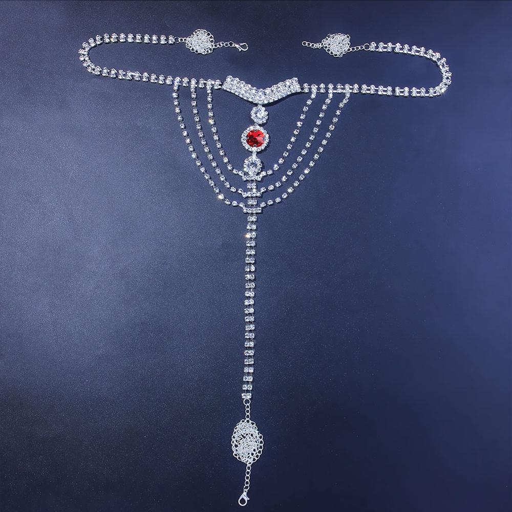 เซ็กซี่ Body CHAIN ชุดชั้นในคร - Body Jewelry Retainers บทวิจารณ์และราคา