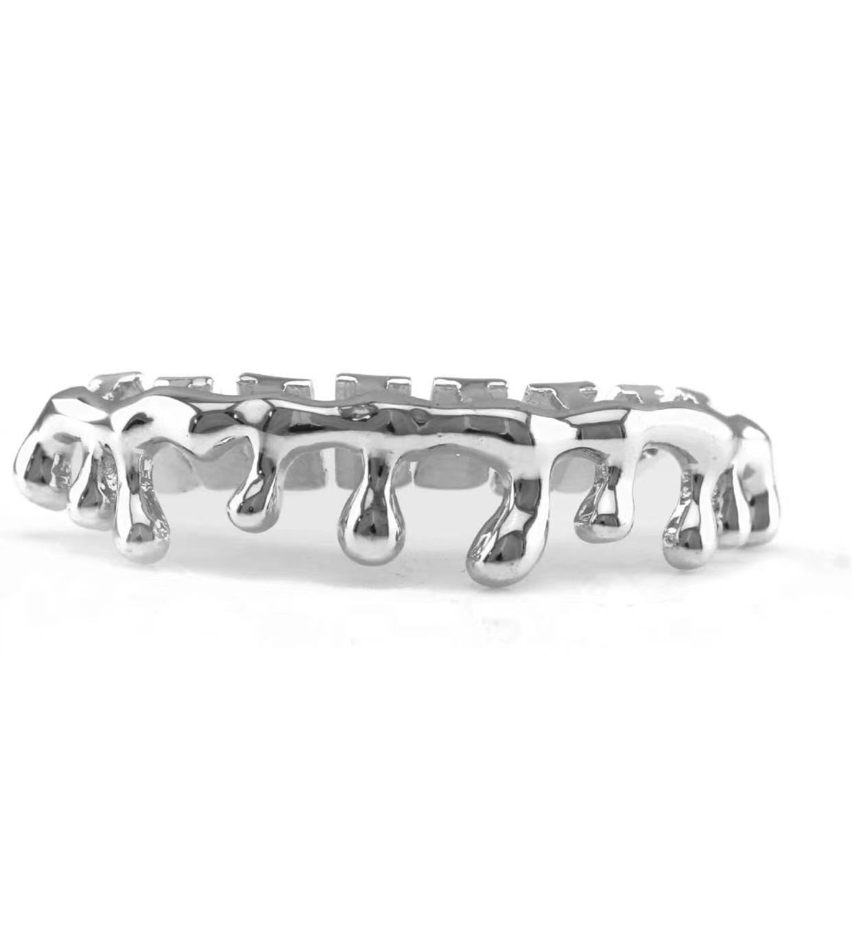 Water-Drop Lower ฟัน Hip-Hop ห - Body Jewelry Europe บทวิจารณ์และราคา
