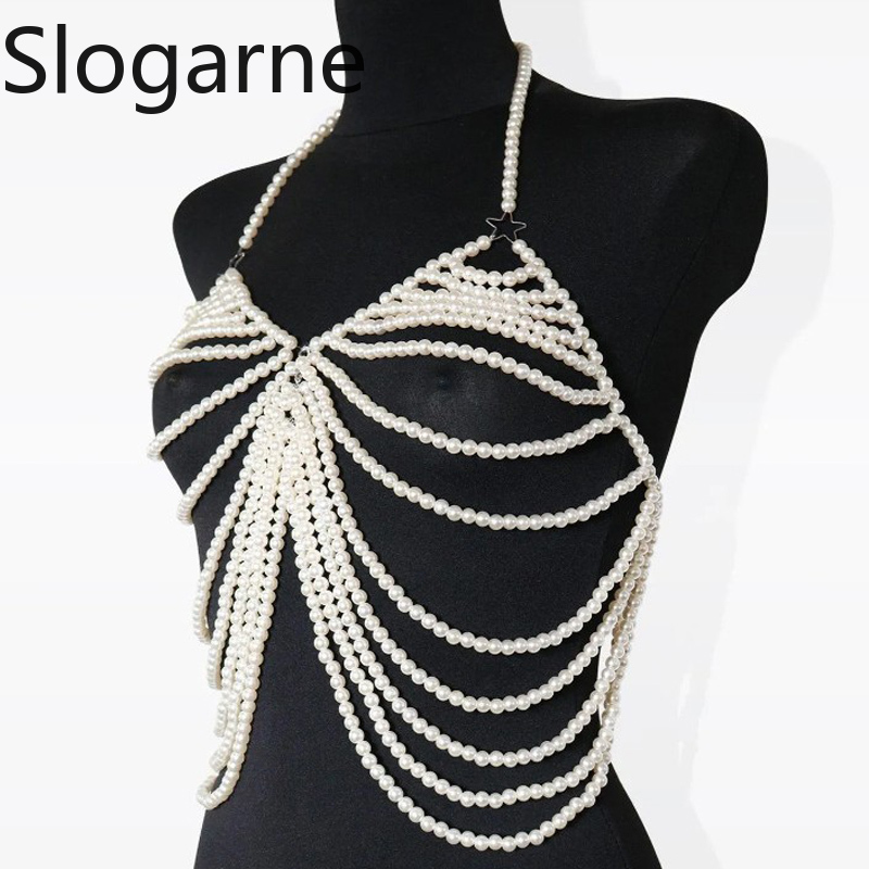 สร้อยคอไข่มุกเซ็กซี่สำหรับผู้ห - Body Jewelry Europe บทวิจารณ์และราคา