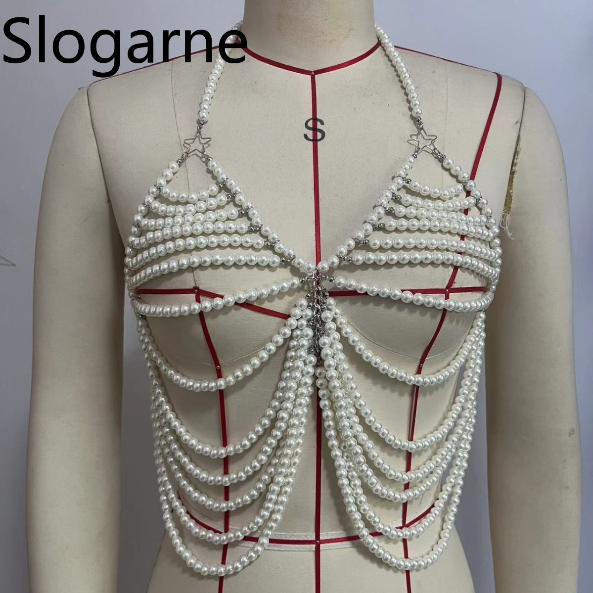 สร้อยคอไข่มุกเซ็กซี่สำหรับผู้ห - Body Jewelry Europe บทวิจารณ์และราคา