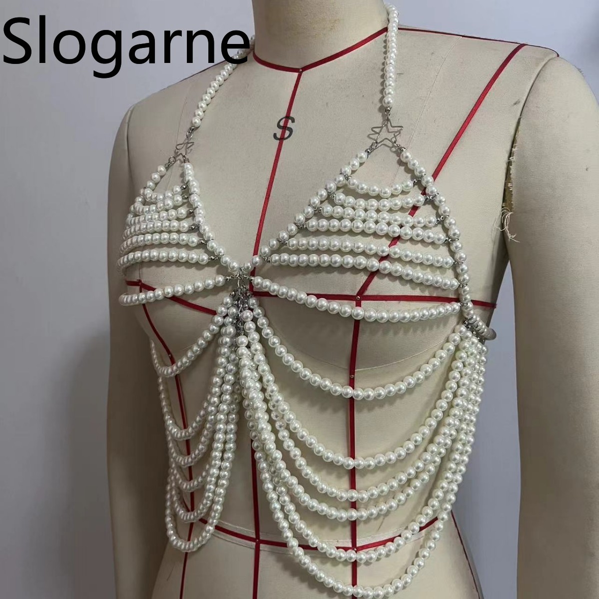 สร้อยคอไข่มุกเซ็กซี่สำหรับผู้ห - Body Jewelry Europe บทวิจารณ์และราคา