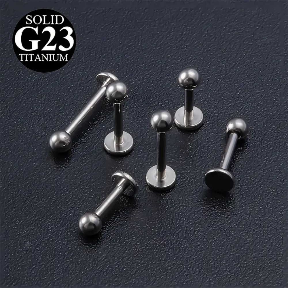 10pcs G23 ไทเทเนียมเกลียวภายใน - Body Jewelry Internally Threaded บทวิจารณ์และราคา
