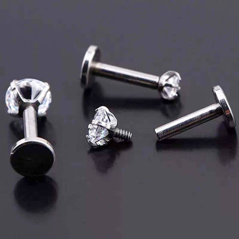 1PC ใหม่เหล็กผ่าตัด Multicolor - Body Jewelry Internally Threaded บทวิจารณ์และราคา