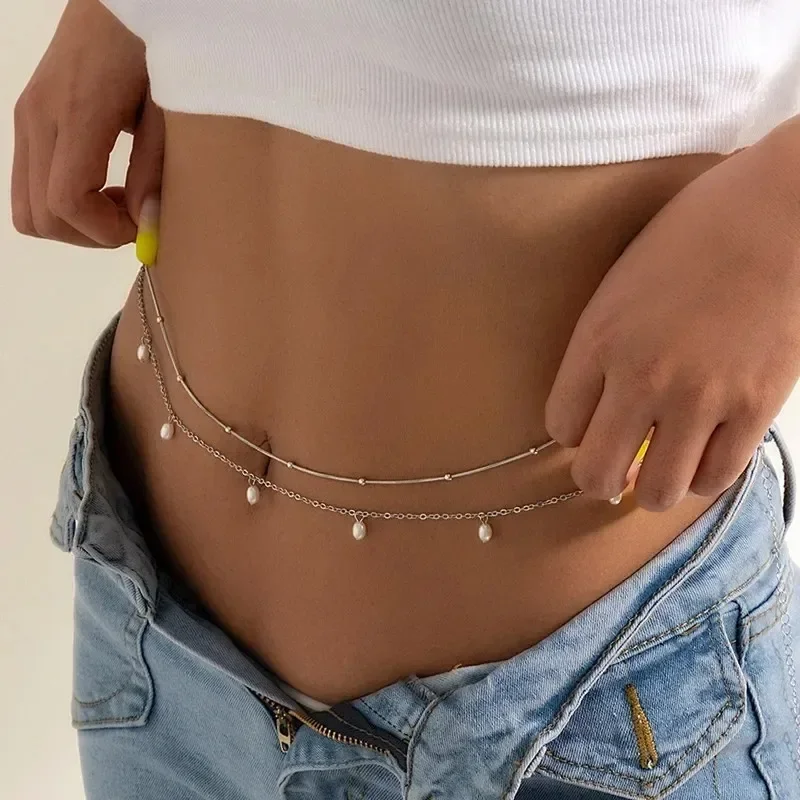 ใหม่ Charm เซ็กซี่ Double Laye - Body Jewelry Outfit บทวิจารณ์และราคา