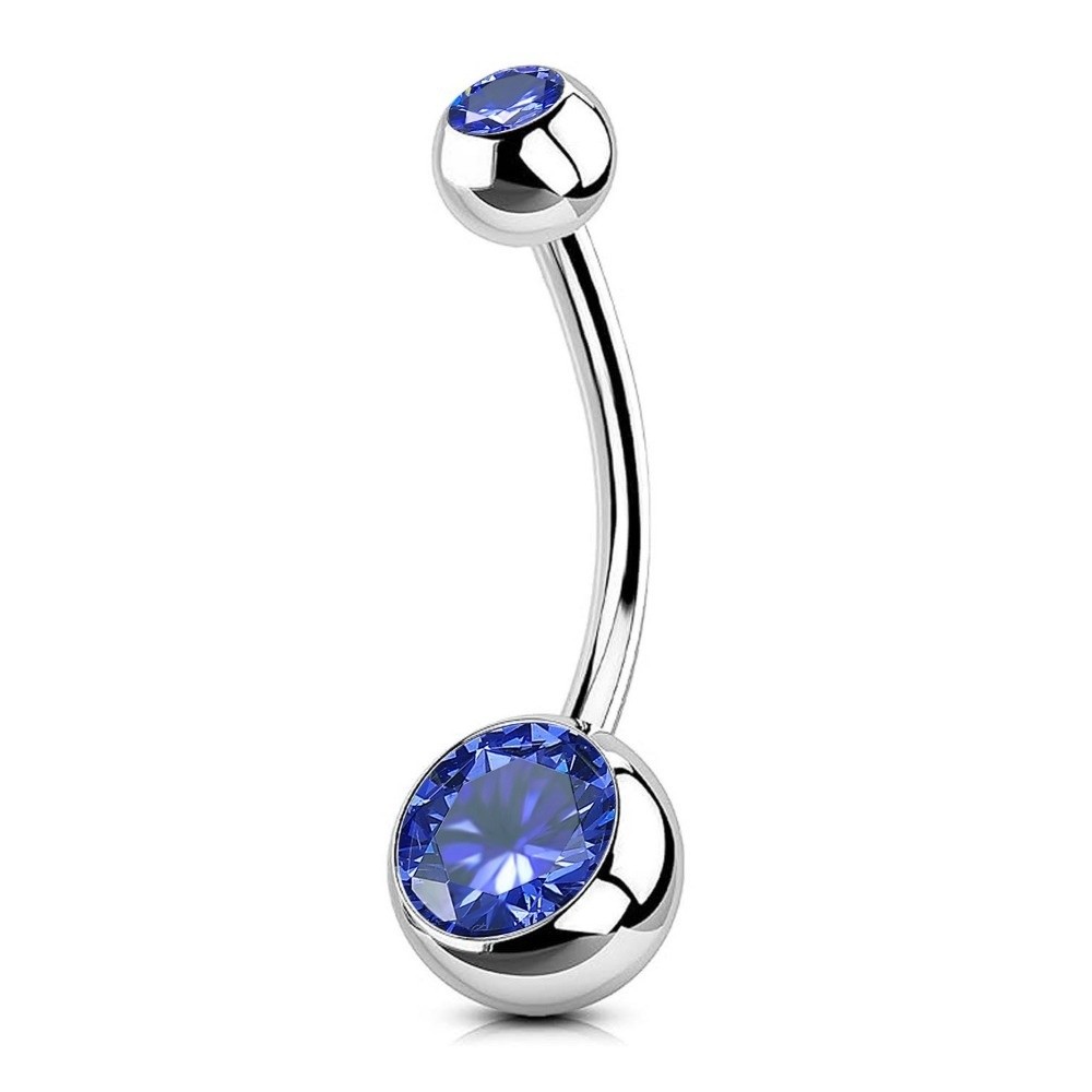 แหวนสะดือวัสดุไทเทเนียมคุณภาพส - Body Jewelry Belly Button Rings บทวิจารณ์และราคา