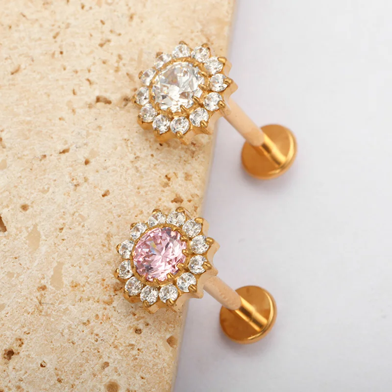 ต่างหูไทเทเนียม ZOOR F136 ประด - Zoor Body Jewelry บทวิจารณ์และราคา