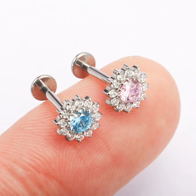 ต่างหูไทเทเนียม ZOOR F136 ประด - Zoor Body Jewelry บทวิจารณ์และราคา