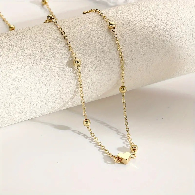 สร้อยคอรูปหัวใจอเนกประสงค์สำหร - Body Jewelry Outfit บทวิจารณ์และราคา