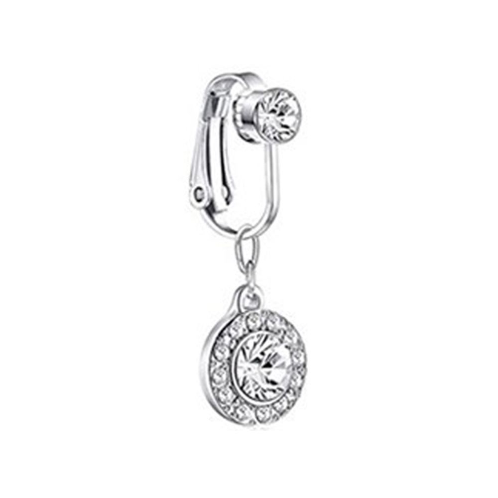 ต่างหูแบบหนีบรูปผีเสื้อ แหวนสะ - Body Jewelry Belly Button Rings บทวิจารณ์และราคา