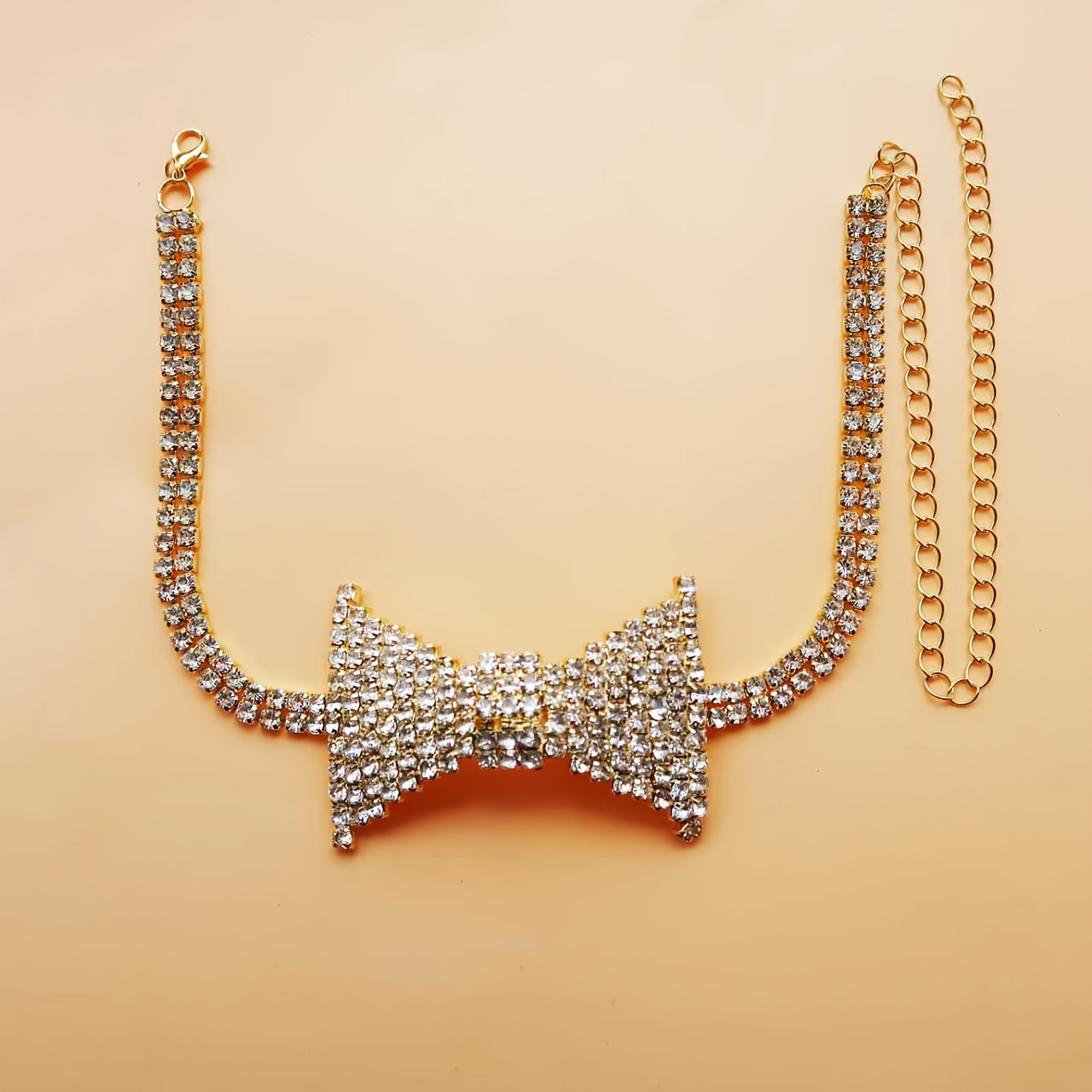 สร้อยคอแฟชั่นแบบโซ่ผูกโบว์ประด - Body Jewelry Retainers บทวิจารณ์และราคา