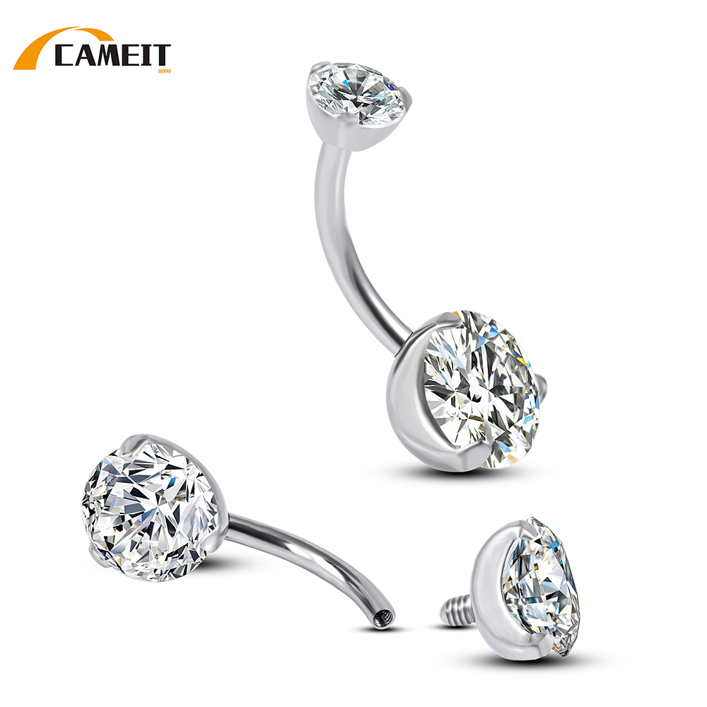 ต่างหูเจาะสะดือทำจากไทเทเนียมค - Zoor Body Jewelry บทวิจารณ์และราคา