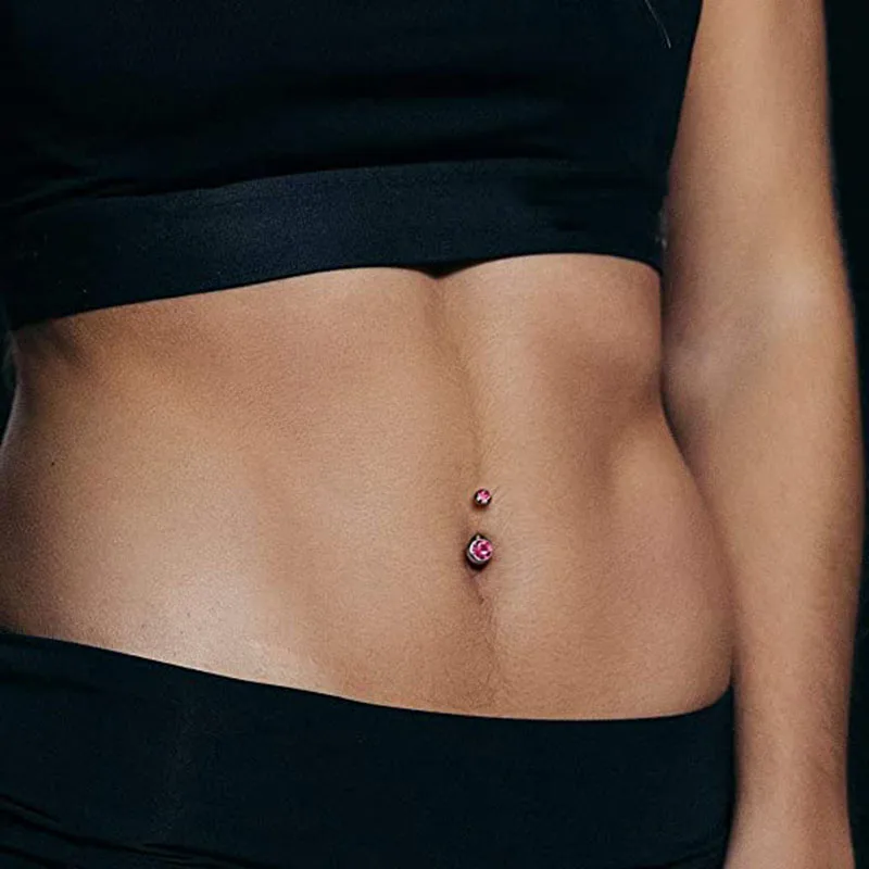 ต่างหูเจาะสะดือทำจากไทเทเนียมค - Zoor Body Jewelry บทวิจารณ์และราคา