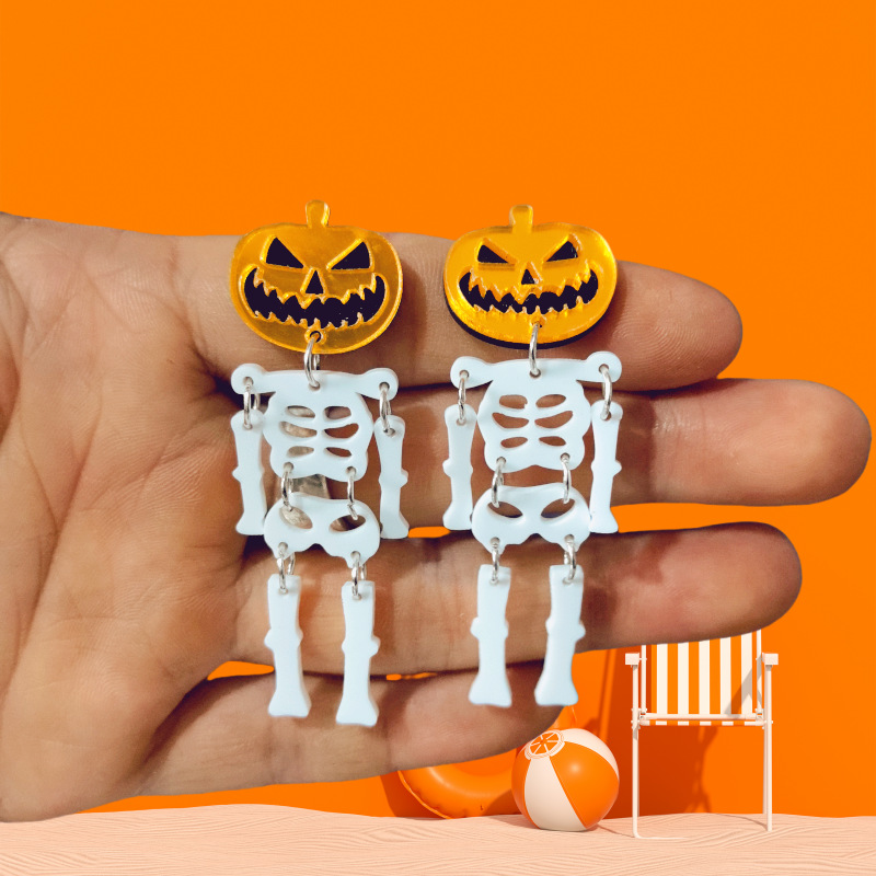 ต่างหูอะคริลิคเรซินฟักทองแบบยุ - Body Jewelry Europe บทวิจารณ์และราคา