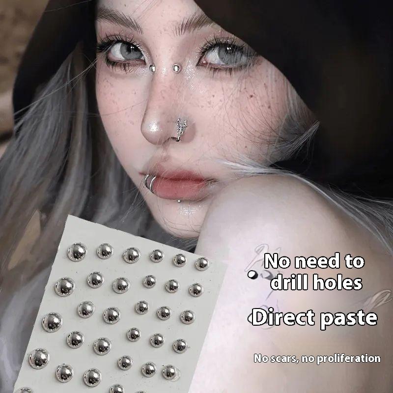 321pcs ไม่เจาะ Lip Studs สติกเ - Body Jewelry Belly Button Rings บทวิจารณ์และราคา