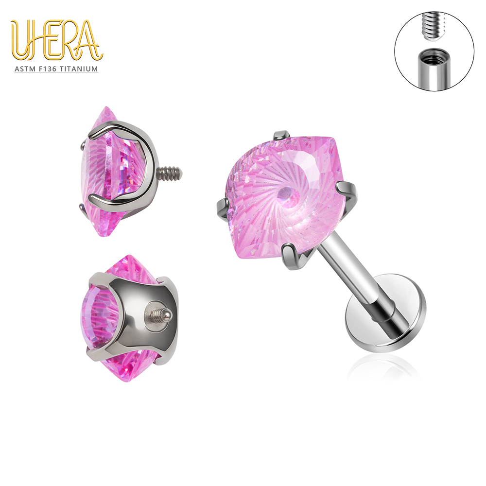 ต่างหูไทเทเนียม ASTM F136 แบบ  - Zoor Body Jewelry บทวิจารณ์และราคา