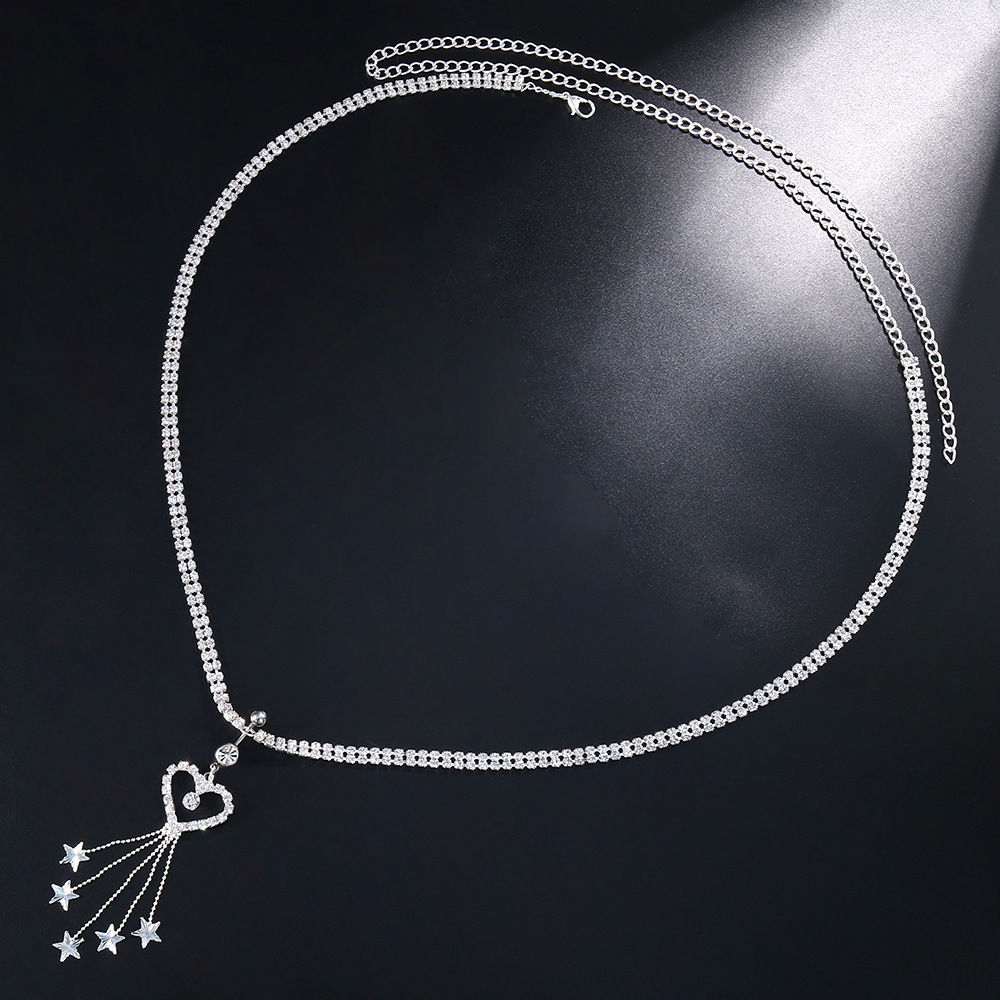 GLAMing Boho Heart Dangle Rhin - Body Jewelry Belly Button Rings บทวิจารณ์และราคา