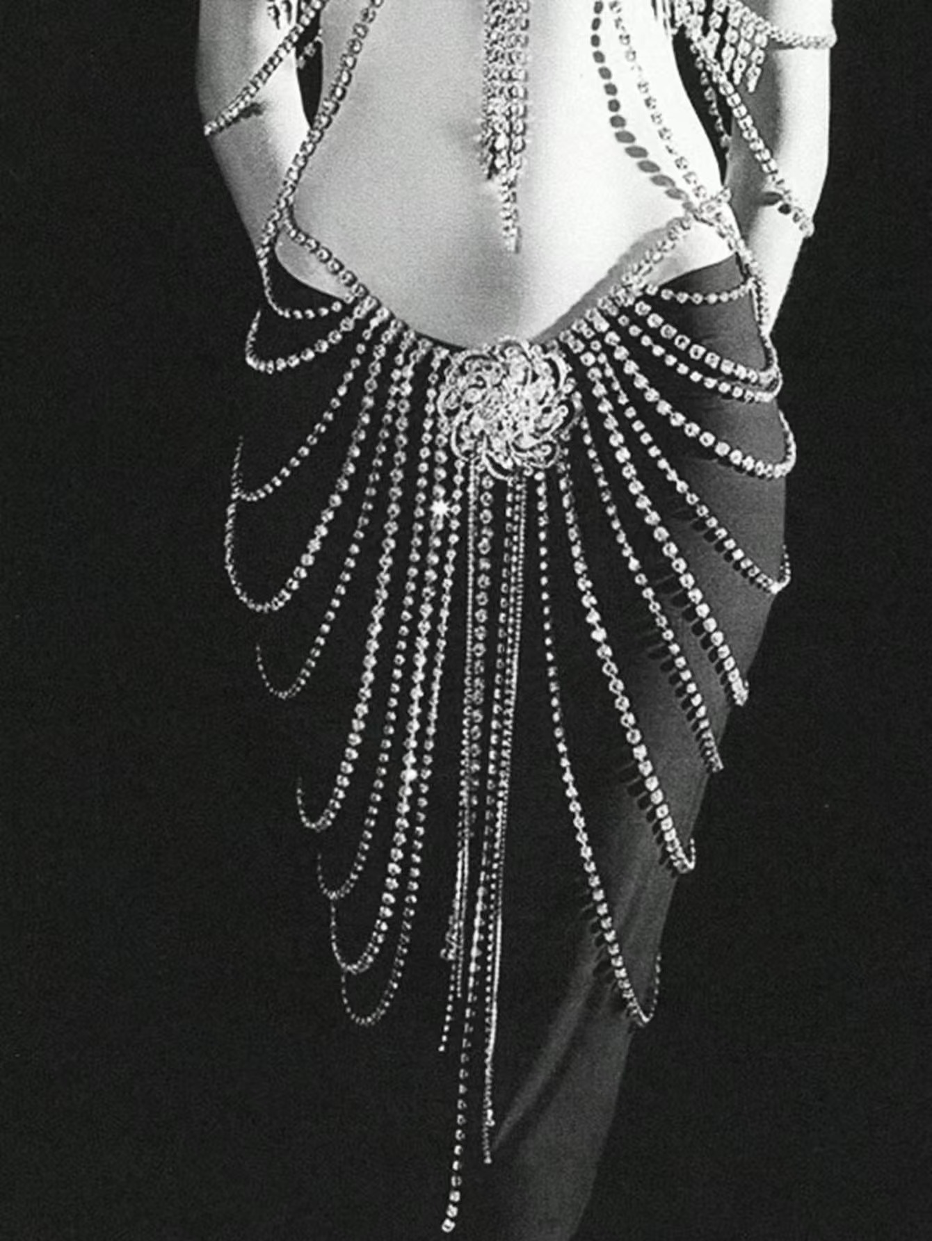 ชุดเดรสออกงานหรูหราประดับโซ่คร - Body Jewelry Europe บทวิจารณ์และราคา