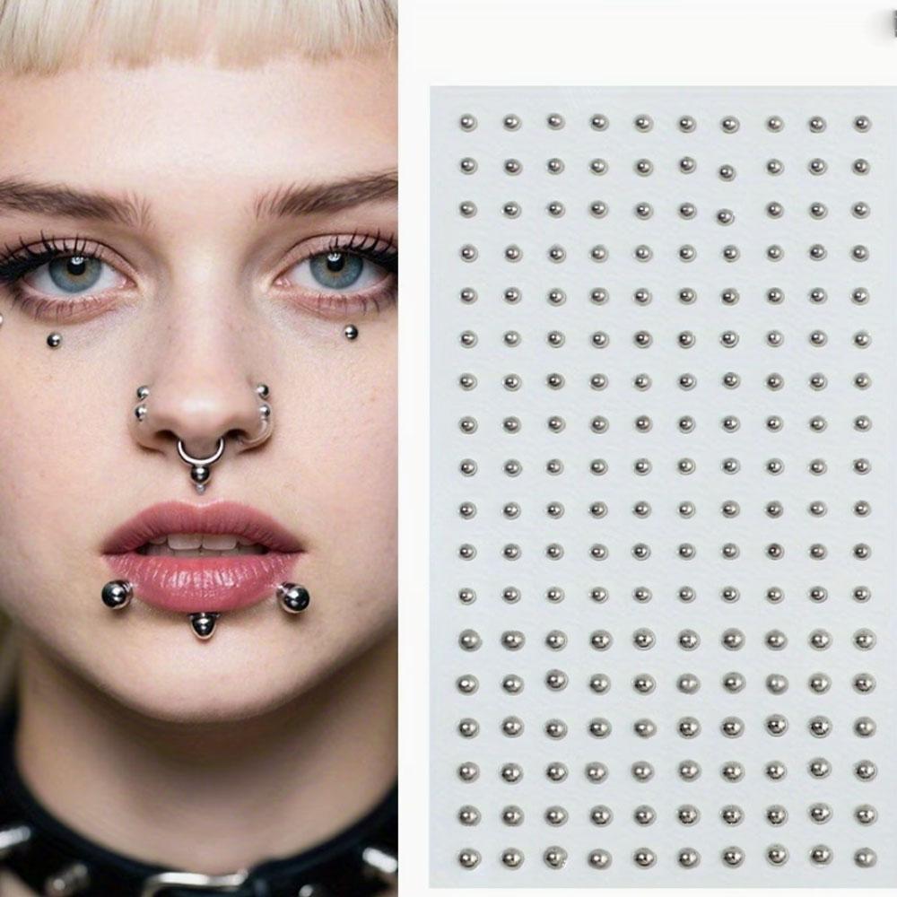 ชุด 58-180 ชิ้น สติ๊กเกอร์ติดร - Body Jewelry Belly Button Rings บทวิจารณ์และราคา