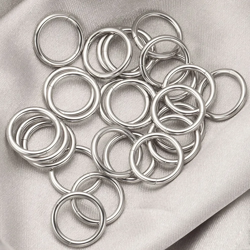 10 ชิ้น 316L สแตนเลสสตีลแหวนจม - Zoor Body Jewelry บทวิจารณ์และราคา