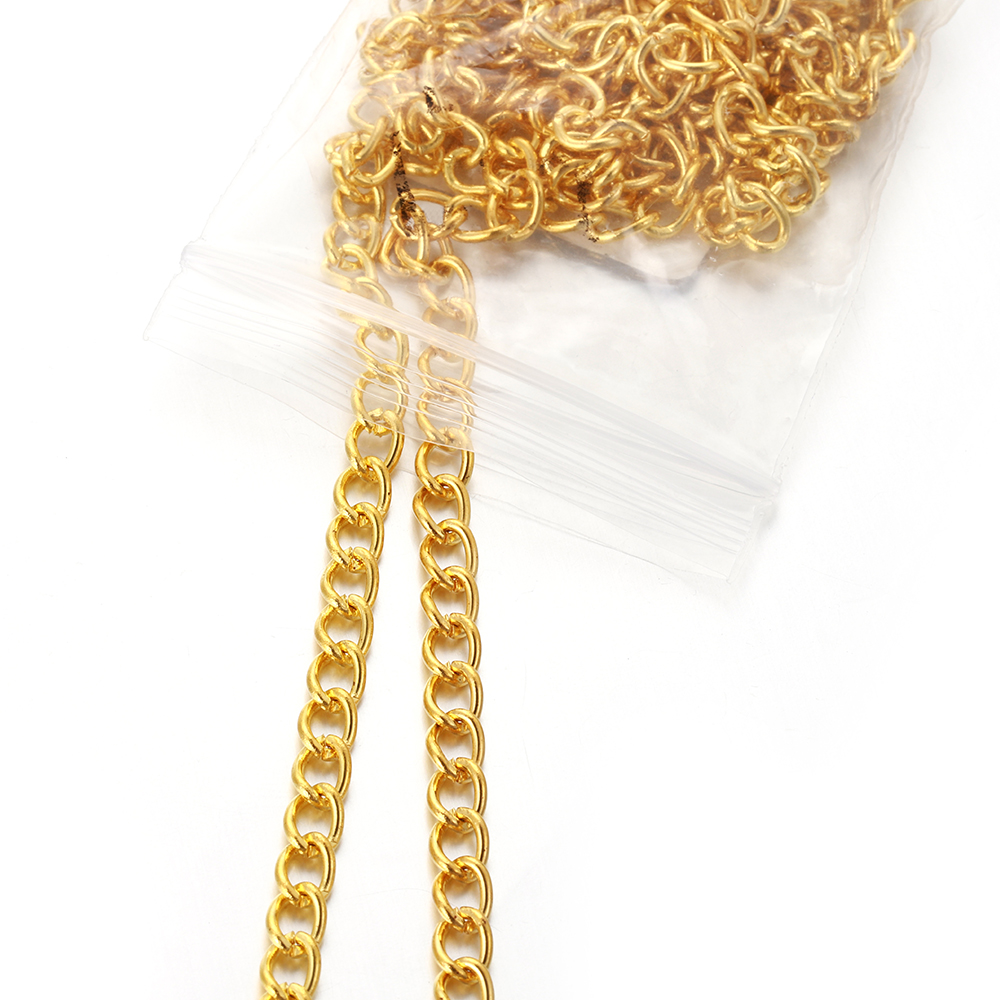โซ่โลหะแบนรูปวงรีขนาด 2 เมตร 2 - Body Jewelry Outfit บทวิจารณ์และราคา