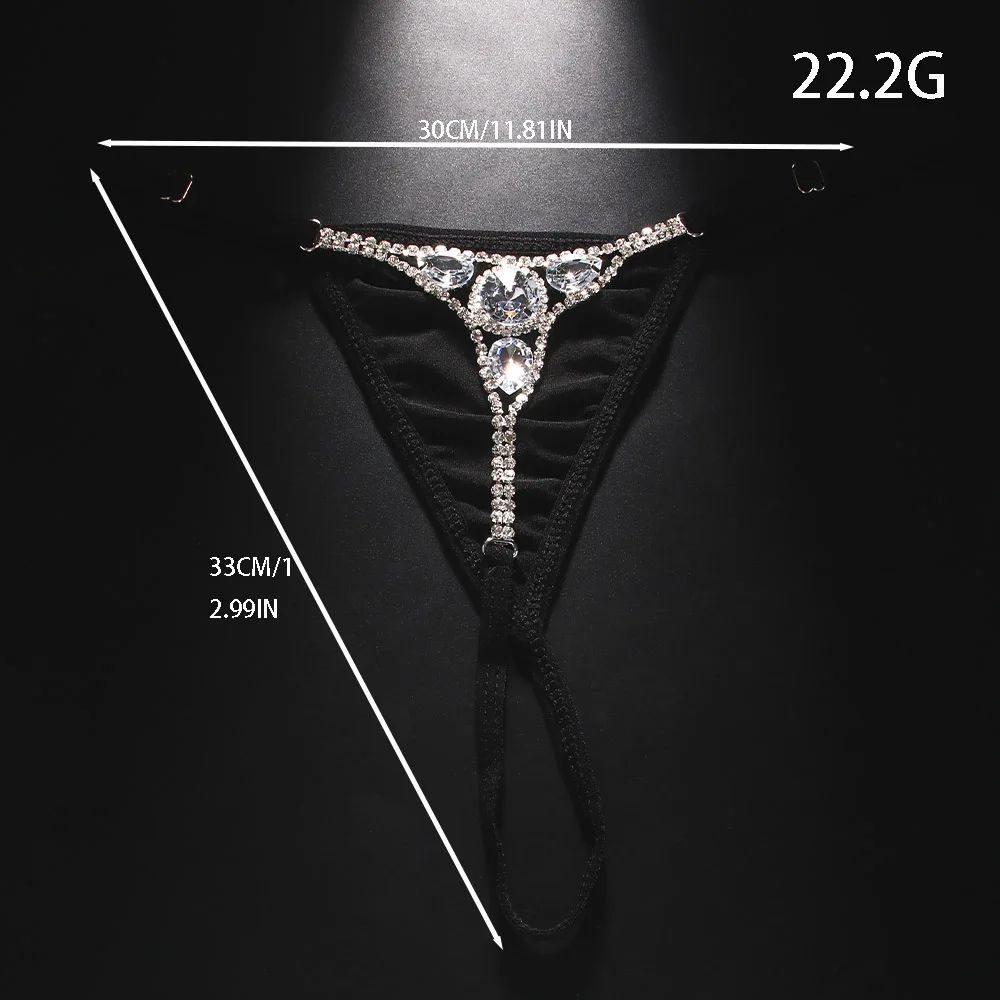 บิกินีสายหนังประดับพลอยเทียมทร - Body Jewelry Retainers บทวิจารณ์และราคา