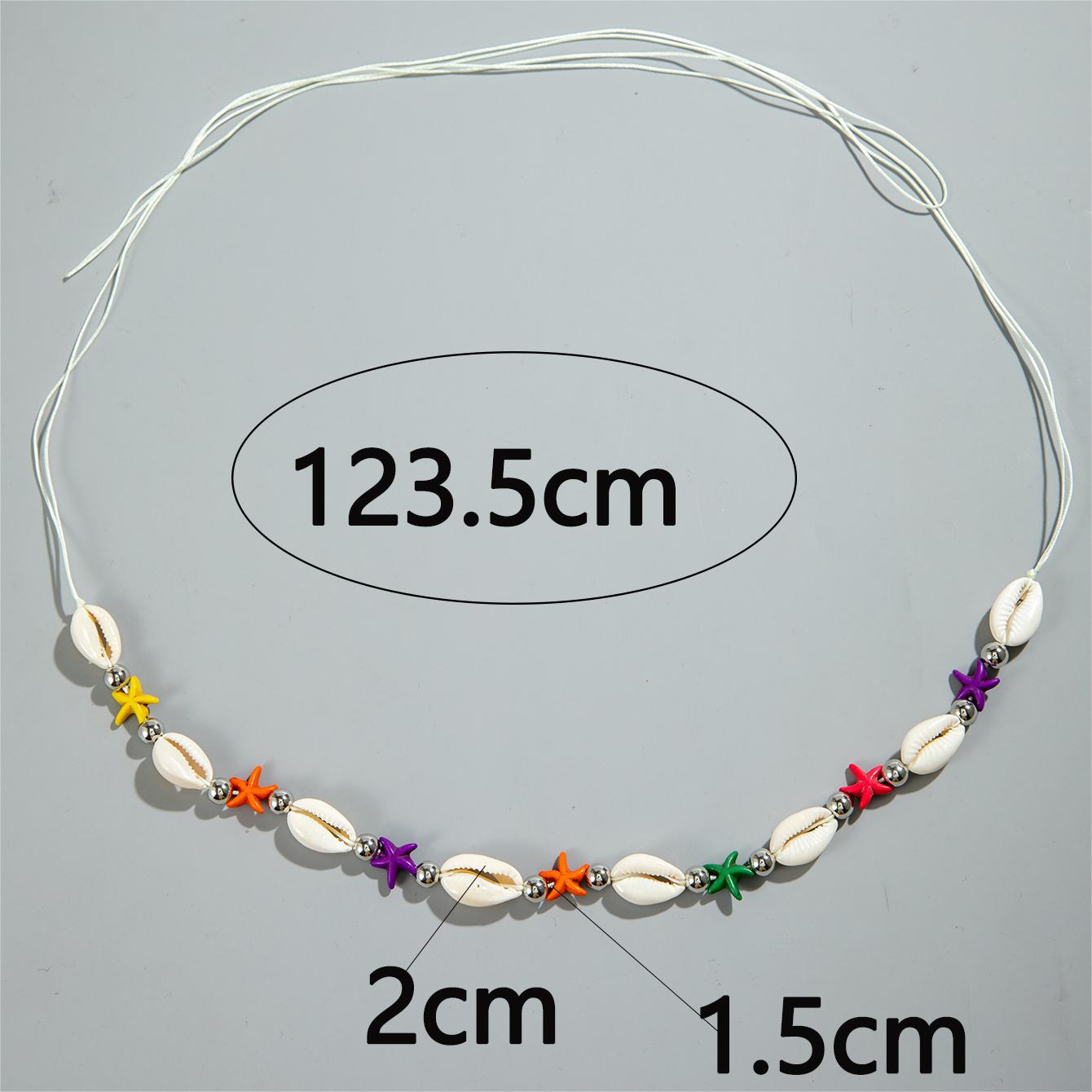 Tocona สร้อยโซ่ลายปลาดาวสีเปลื - Body Jewelry Outfit บทวิจารณ์และราคา