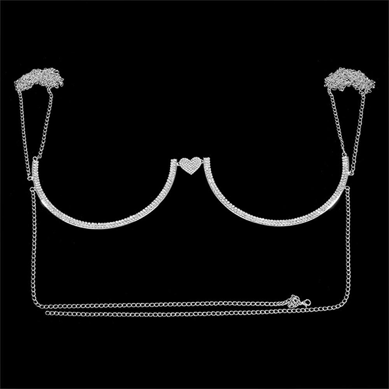 Stonefans หัวใจ Rhinestone หน้ - Body Jewelry Retainers บทวิจารณ์และราคา