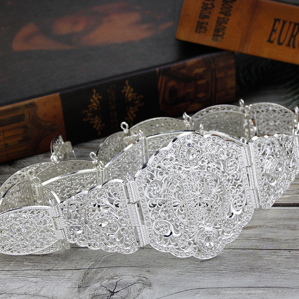 เข็มขัดคาฟตันโมร็อกโกสีทองสำหร - Body Jewelry Europe บทวิจารณ์และราคา